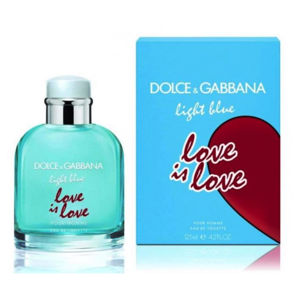 Dolce and gabbana light blue top love is love perfume